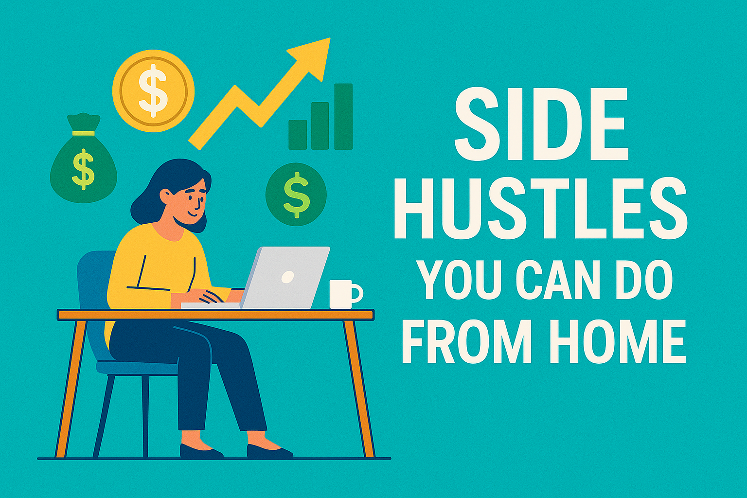 Side hustles you can do from home to make extra money online with remote work opportunities